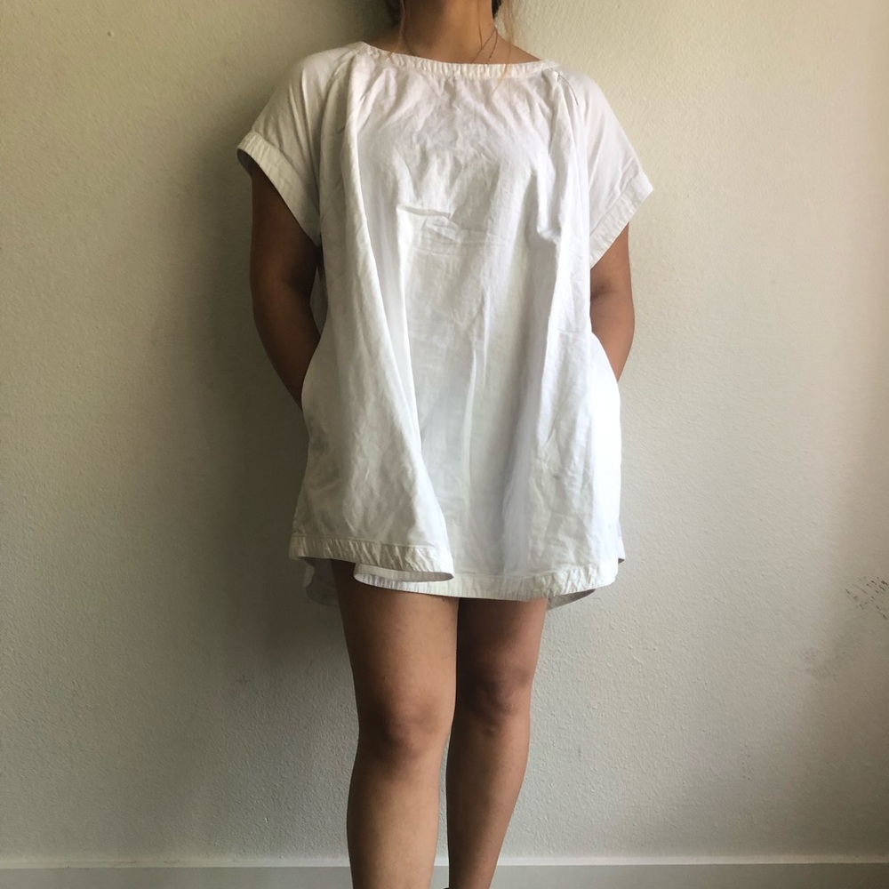 Free people white tunic dress